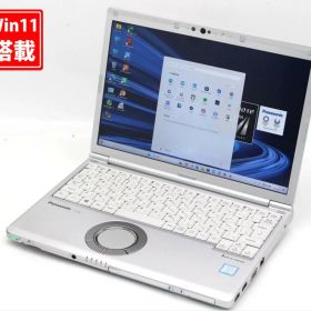 中古 フルHD対応WUXGA 12.1インチ Panasonic Let's note CF-SV7UFKVS Windows11 高性能 第8世代Core i7-8650U 16GB 爆速512GB-SSD カメラ LTE 無線 Office付き Win11【中古ノートパソコン 中古パソコン 中古PC】送料無料 あす楽対応 即日発送（Windows10も対応可能 Win10）