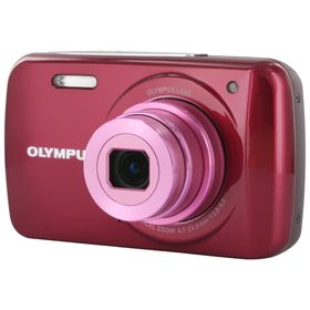 OLYMPUS コンパクトデジタルカメラ VH-210 (レッド)（外箱欠品） カメラ