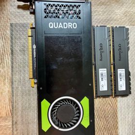 NVIDIA QUADRO P4000 & RAM DDR4 16G セット