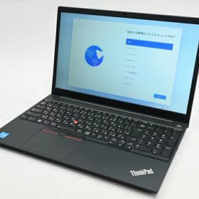 【中古】Lenovo ThinkPad E15 Gen 2 20TD005MJP ブラック