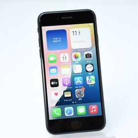 【液晶美品】SIMフリー iPhone SE 第２世代 64GB ブラック