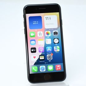 【液晶美品】SIMフリー iPhone SE 第２世代 64GB ブラック