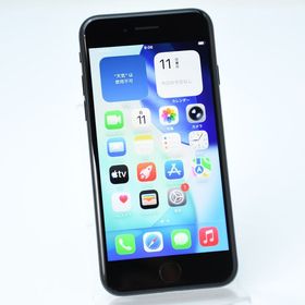 【美品】docomo SIMフリー iPhone SE 第２世代 64GB ブラック