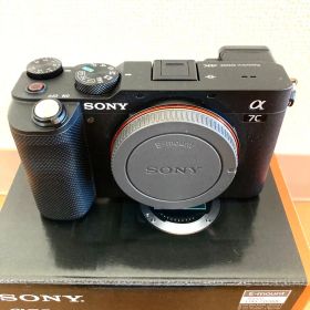 【美品】SONY α7C ミラーレス一眼 ソニーサービスステーション点検・清掃済