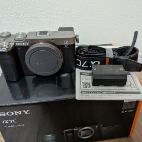 SONY α7C ボディ シルバー （シャッター回数100以下）