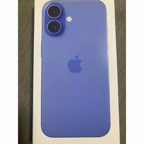 アップル(Apple)の新品未使用 iPhone16 128GB ウルトラマリン(スマートフォン本体)