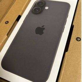 アイフォーン(iPhone)のiPhone16 128GB ブラック 新品未使用 未開封SIMフリー 残債なし(スマートフォン本体)