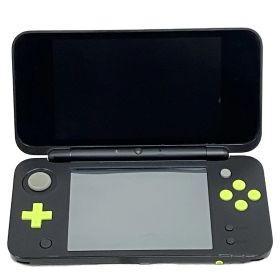 【中古】 任天堂 Newニンテンドー2DS LL ブラック×ライム JAN-001 家庭用 ゲーム機 M10788661