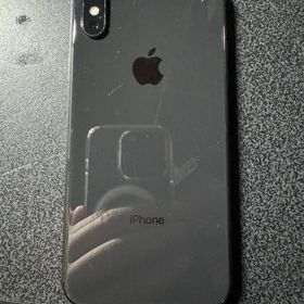 au iPhoneX 64GB ブラック BT100%