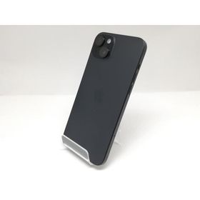 【中古】Apple 国内版 【SIMフリー】 iPhone 15 Plus 256GB ブラック MU0F3J/A【宇田川】保証期間１ヶ月【ランクB】
