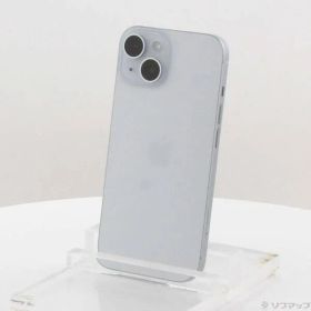 〔中古品〕 iPhone15 128GB ブルー MTML3J／A SIMフリー【262】