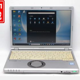 送料無料 あす楽対応 即日発送 中古 フルHD 12.1インチ Panasonic Let's note sz6 Windows11 七世代Core i7-7600u 16GB 爆速512GB-SSD カメラ LTE 無線 Office付 Win11【ノートパソコン 中古パソコン 中古PC】（Windows10も対応可能 Win10）