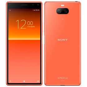SIMフリー Xperia 8 SOV42 オレンジ 64GB
