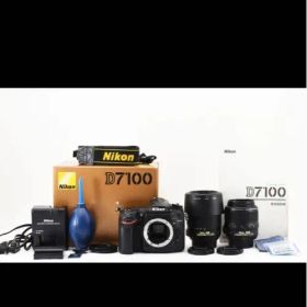 Nikon D7100 ダブルレンズキット iPhone転送OK #7140