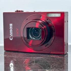 【美品】Canon IXY 3 レッド キャノン デジカメ コンパクトデジカメ デジタルカメラ コンデジ 中古カメラ 動作品 広角24mm 光学4倍ズーム おしゃれカラー レトロデジカメ 人気モデル◯