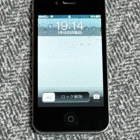 ［美品］iPhone4 ブラック ios5.1.1 希少