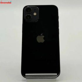 【中古】iPhone12 mini 64GB ブラック MGA03J/A AU版SIMフリー 訳あり品