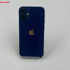 【中古】iPhone12 mini 128GB ブルー MGDP3J/A AU版SIMフリー 訳あり品