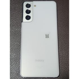 サムスン(SAMSUNG)のGalaxy S21 5G ホワイト SCG09 SIMフリー(スマートフォン本体)