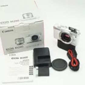 Canon ミラーレス一眼カメラ EOS M200 ボディー ホワイト EOSM200WH-BODY