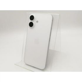 【中古】Apple 国内版 【SIMフリー】 iPhone 16 128GB ホワイト MYDR3J/A【福岡天神】保証期間1ヶ月【ランクA】
