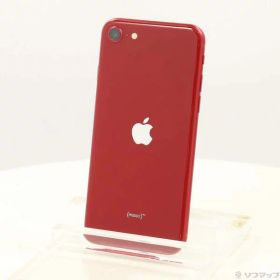 【中古】Apple(アップル) iPhone SE 第3世代 128GB プロダクトレッド MMYH3J／A SIMフリー 【368-ud】