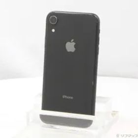 〔中古品〕 iPhoneXR 64GB ブラック MT002J／A SIMフリー【276】