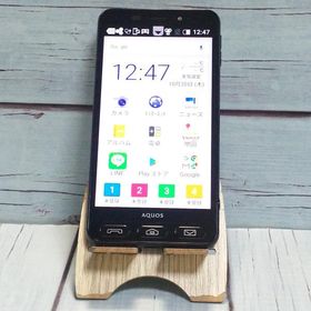 softbank SHARP シンプルスマホ3 509SH ブラック 本体 白ロム C781678