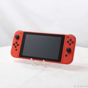 【中古】Nintendo(任天堂) Nintendo Switch マリオレッド×ブルー セット 【198-ud】
