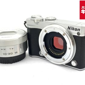 【中古】 【並品】 ニコン Nikon1 J5 標準パワーズームレンズキット シルバー