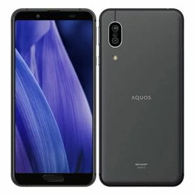 【中古】【安心保証】 AQUOS sense3 SH-M12[64GB] SIMフリー ブラック mineo版
