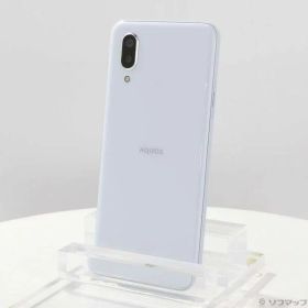 【中古】SHARP(シャープ) AQUOS sense3 plus 128GB ホワイト SH-M11 SIMフリー 【196-ud】
