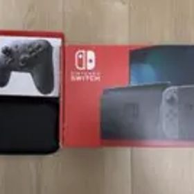 Nintendo Switch 本体 プロコントローラー SDカード ケース付