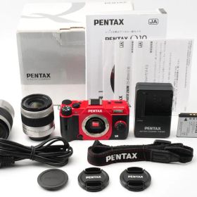 PENTAX Q10 レッド ショット 550枚 2レンズ 元箱入 #98