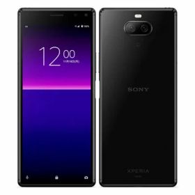 【SIMロック解除済】au Xperia8 SOV42 Black SONY 当社3ヶ月間保証 中古 イオシス