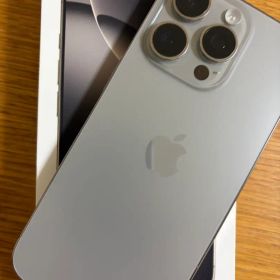 iPhone 16 Pro ナチュラルチタニウム 本体128GB SIMフリー