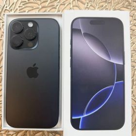 Apple iPhone 16Pro スペースブラック 本体