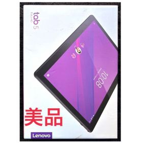 美品 Lenovo tab5 タブレット 本体 黒 箱あり