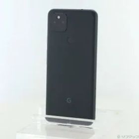 〔中古品〕 Google Pixel 5a (5G) 128GB モーストリーブラック Softbank SIMフリー【258】