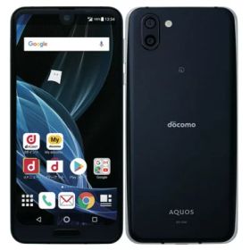 【SIMロック解除済】docomo AQUOS R2 SH-03K Premium Black SHARP 当社3ヶ月間保証 中古 イオシス
