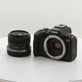 【中古】Canon(キヤノン) EOS R50 RF-S18-45 IS STM レンズキット ブラック 【262-ud】