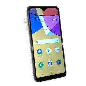 中古 samsung Galaxy A21 64GB ブラック SCV49 au