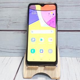 au SCV49 ブラック Galaxy A21 本体 白ロム SIMロック解除済み SIMフリー 572795