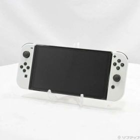 【中古】Nintendo(任天堂) Nintendo Switch 有機ELモデル Joy-Con(L)／(R) ホワイト 【295-ud】