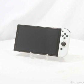 【中古】Nintendo(任天堂) Nintendo Switch 有機ELモデル Joy-Con(L)／(R) ホワイト 【344-ud】