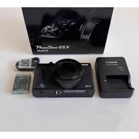 キヤノン(Canon)の【美品】Canon PowerShot G5 X Mark II (付属品完備)(コンパクトデジタルカメラ)