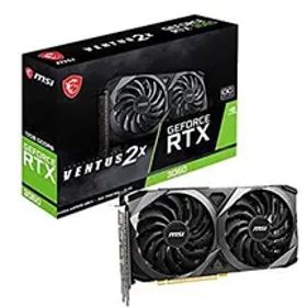 【中古】MSI GeForce RTX 3060 VENTUS 2X 12G OC グラフィックスボード VD7553