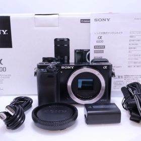 【極美品】SONY α6000 ボディ ブラック ILCE-6000 B ミラーレス一眼