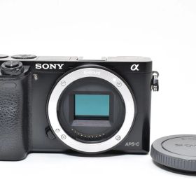 ★良品★ ソニー SONY α6000ボディ ILCE-6000 B ブラック 《ショット数14483回！》★完動品★ #83P54A512025