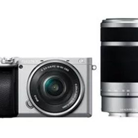 ★ソニー / SONY α6400 ILCE-6400Y ダブルズームレンズキット [シルバー]【デジタル一眼カメラ】【送料無料】